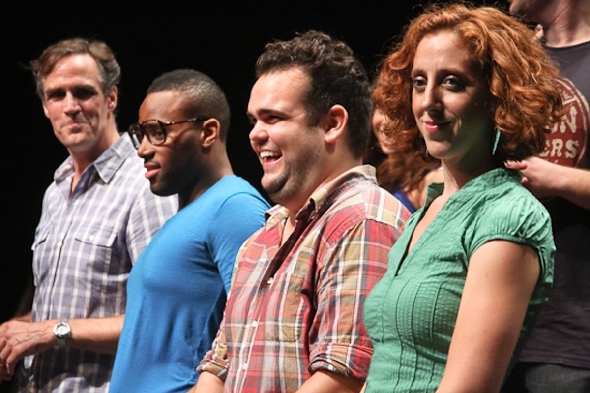 Howard McGillin, Maurice Murphy, Greg Hildreth, and Alison Cimmet at 