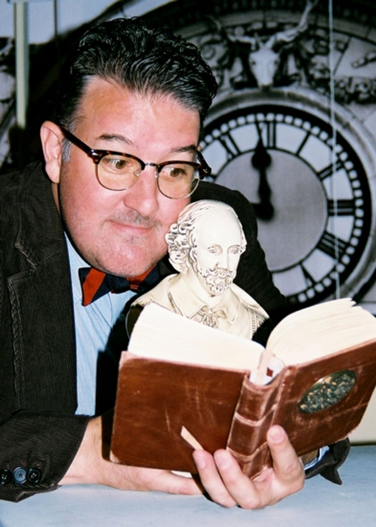 Ron Severdia as playwright Gil Fryman at 