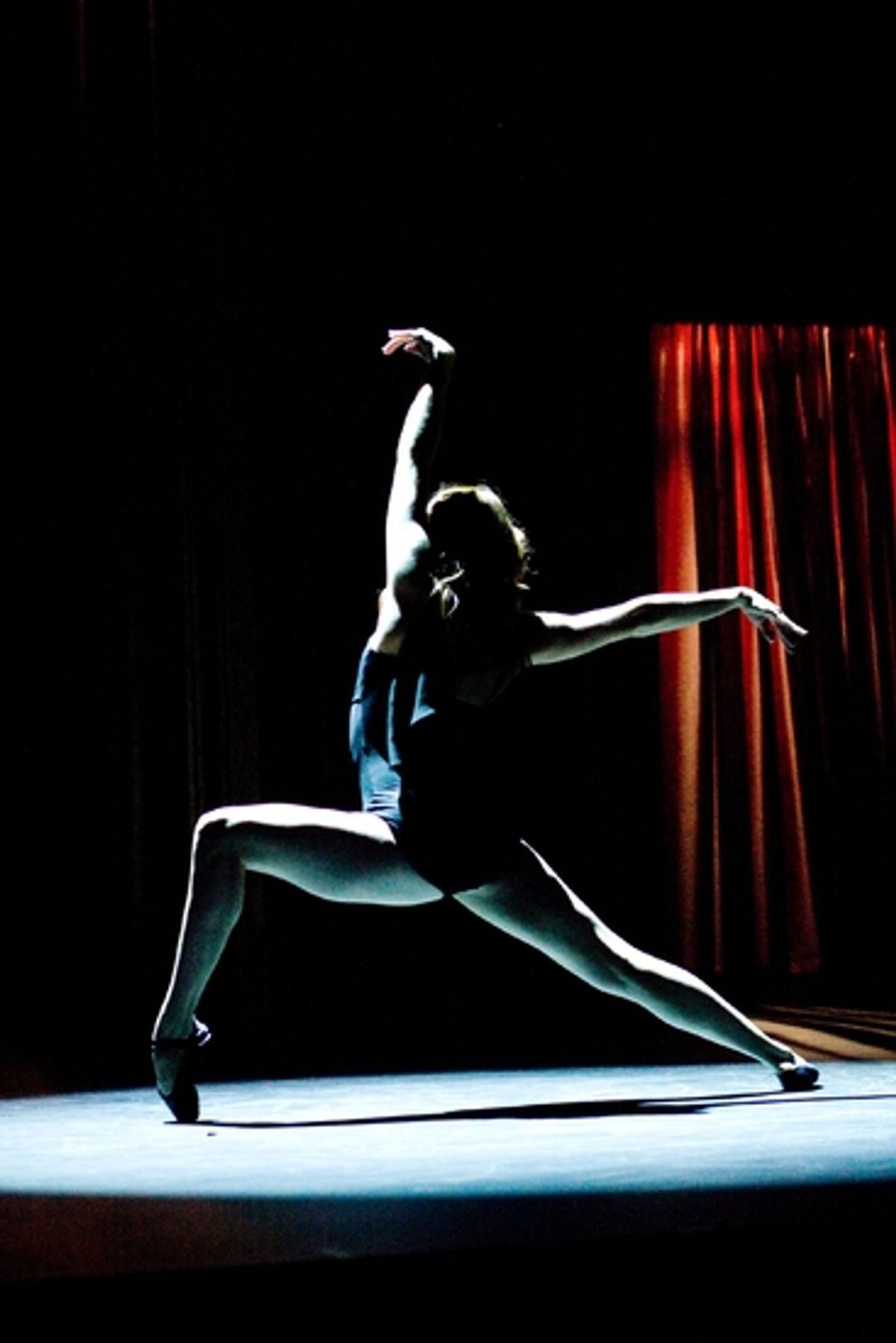 Ballet dancer Mallauri (Mallauri Esquibel) performs at graduation at 