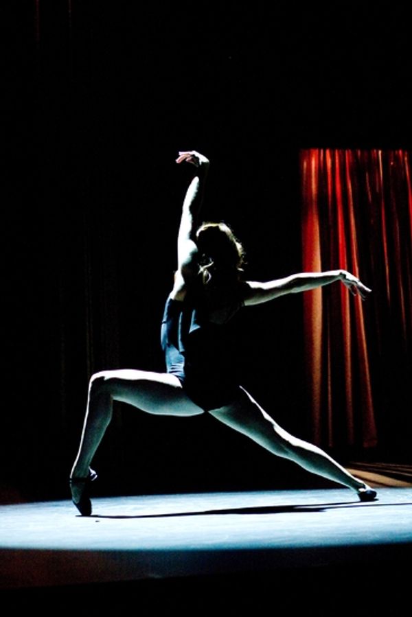 Ballet dancer Mallauri (Mallauri Esquibel) performs at graduation Photo