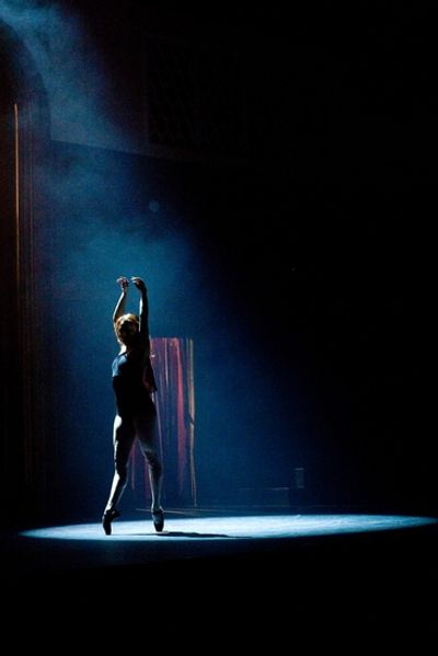 Dancer Mallauri (Mallauri Esquibel) performs at graduation Photo