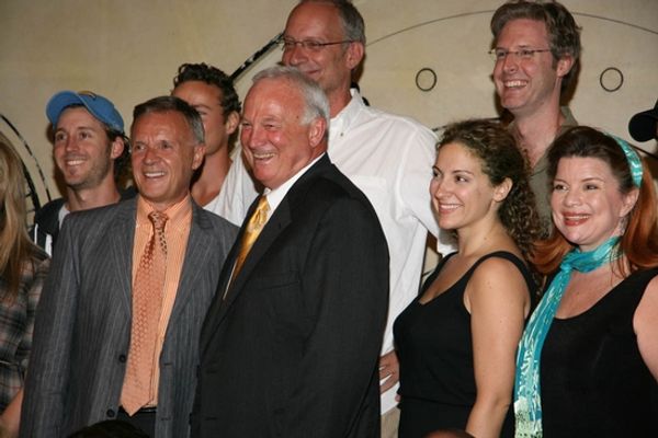 San Diego Mayor Jerry Sanders (center) With Donna Vivino (Right of Mayor); Albert Ogl Photo