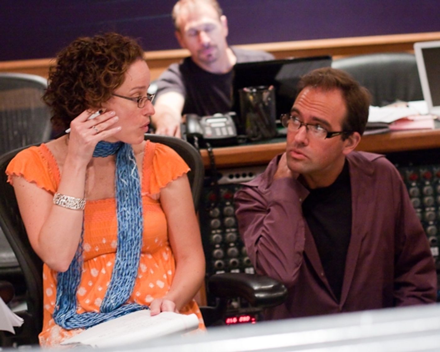 Photo Coverage: Off-Broadway's 'VANITIES' Heads To Legacy Studios For Original Cast Recording  Image