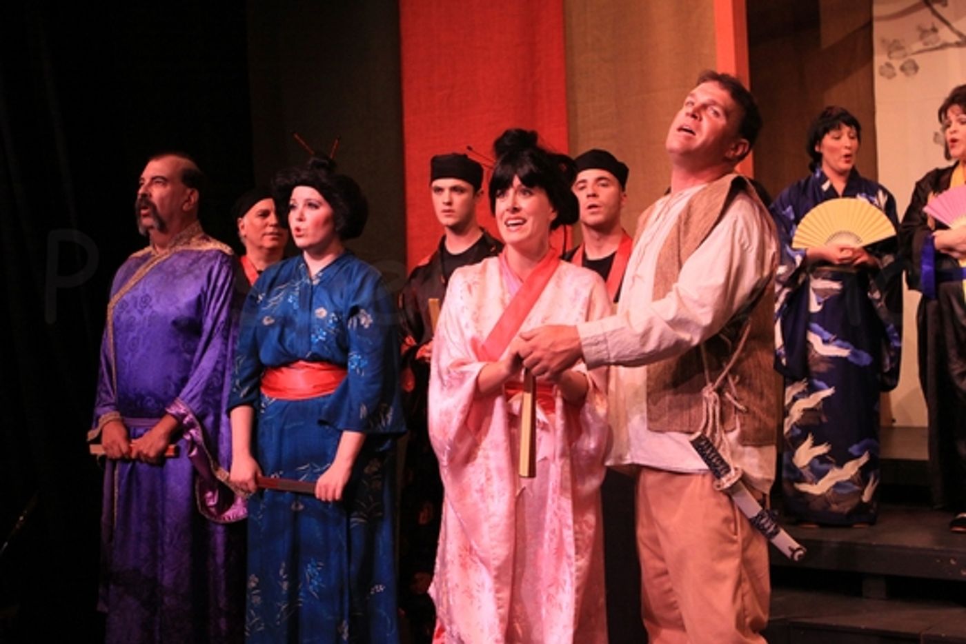 Photo Flash: ACt 1's 'The Mikado' Photo Flash: ACt 1's 'The Mikado' Image