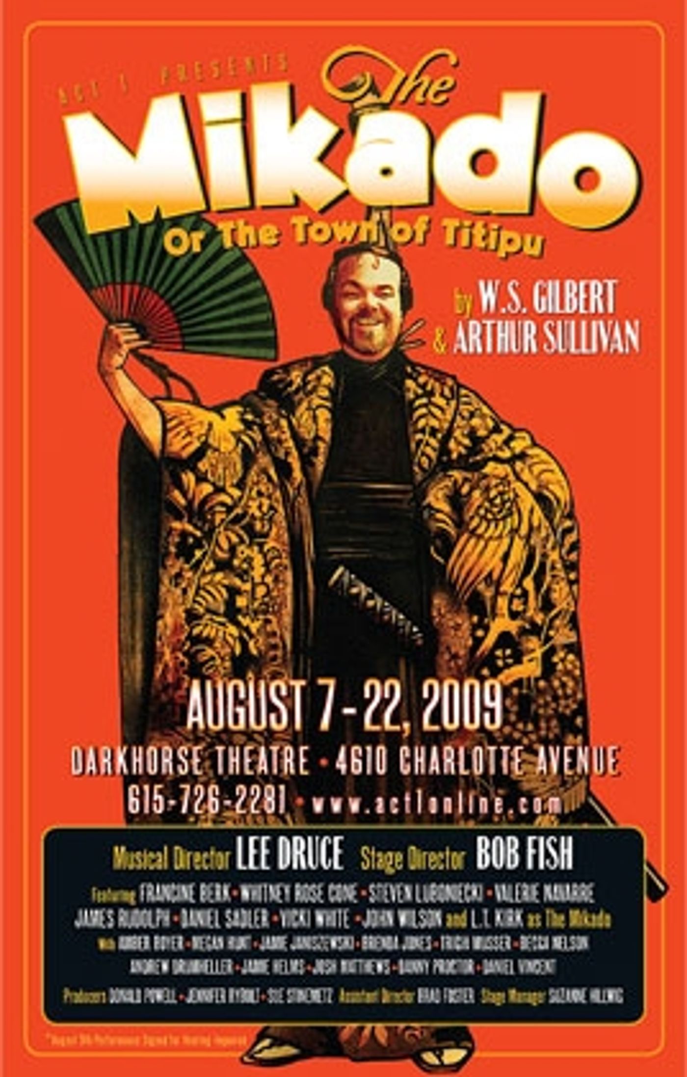 Photo Flash: ACt 1's 'The Mikado' Photo Flash: ACt 1's 'The Mikado' Image