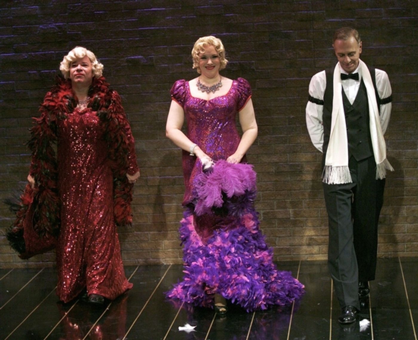 Photo Coverage EXCLUSIVE: Signature Theatre's 'DIRTY BLONDE' - Curtain Call  Image