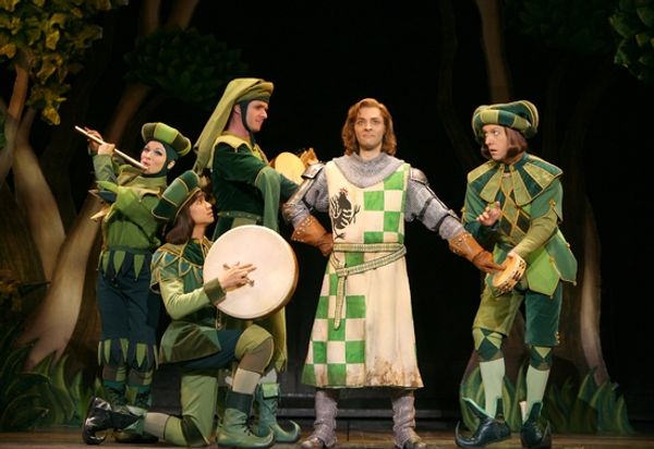 James Beaman as Sir Robin with his Minstrels Photo