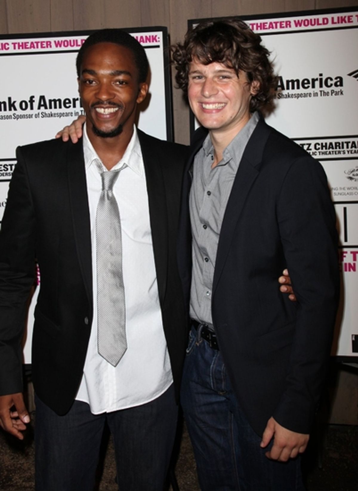 Anthony Mackie and Jonathan Groff at 
