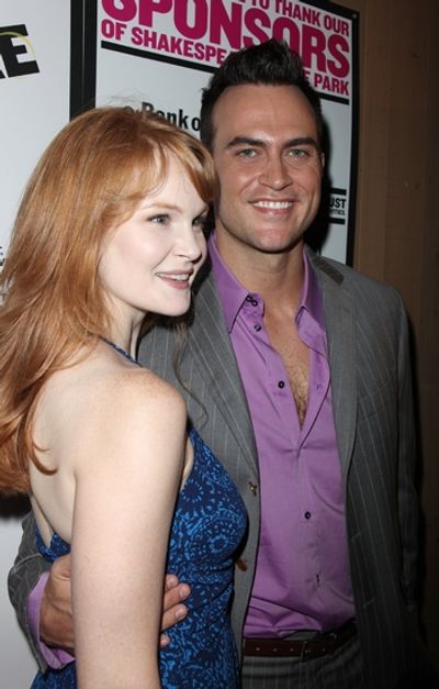 Kate Baldwin and Cheyenne Jackson Photo