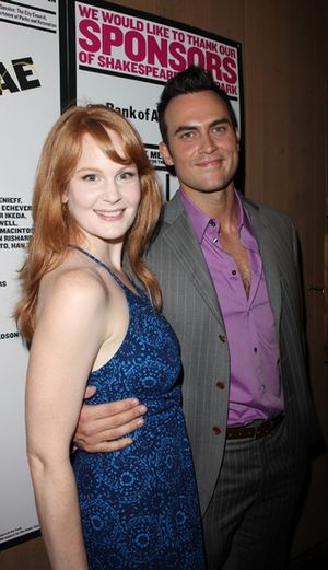 Kate Baldwin and Cheyenne Jackson Photo