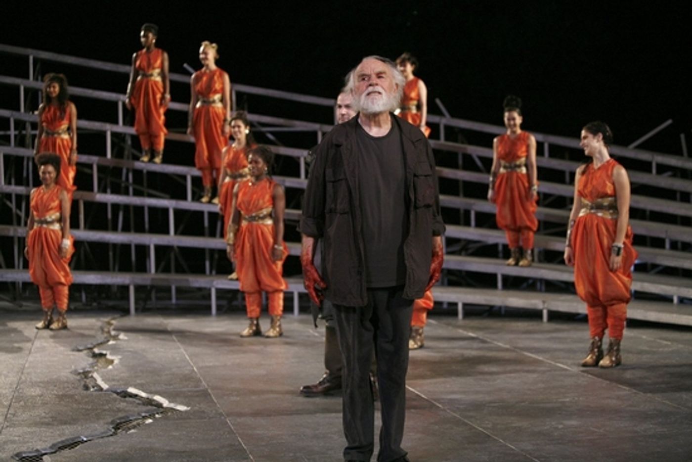 Photo Coverage: The Public Theater's Shakespeare in the Park Production Of THE BACCHAE - Curtain Call  Image