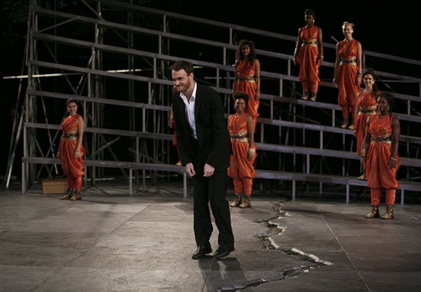 Photo Coverage: The Public Theater's Shakespeare in the Park Production Of THE BACCHAE - Curtain Call Photo Coverage: The Public Theater's Shakespeare in the Park Production Of THE BACCHAE - Curtain Call Image