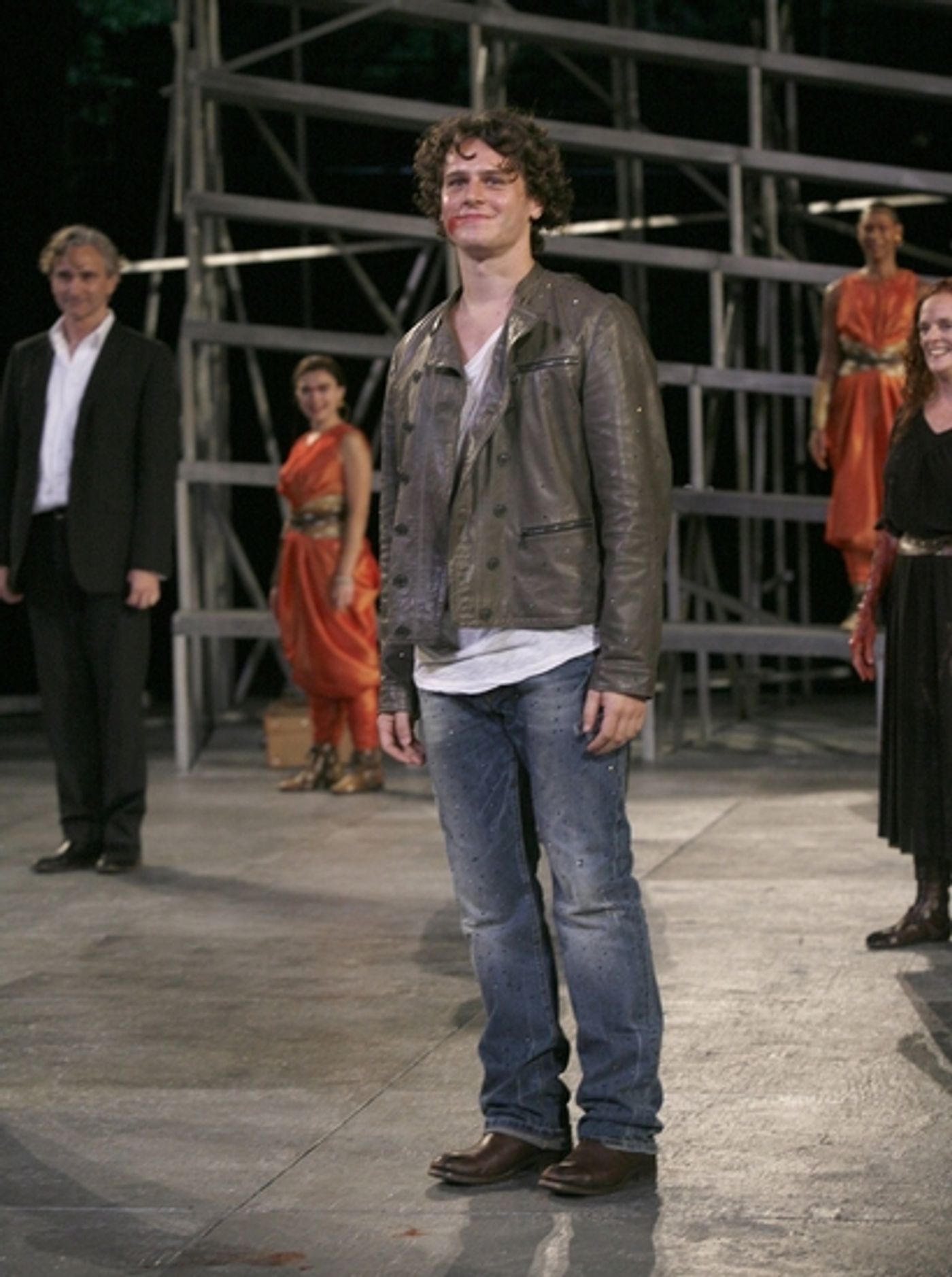 Photo Coverage: The Public Theater's Shakespeare in the Park Production Of THE BACCHAE - Curtain Call Photo Coverage: The Public Theater's Shakespeare in the Park Production Of THE BACCHAE - Curtain Call Image