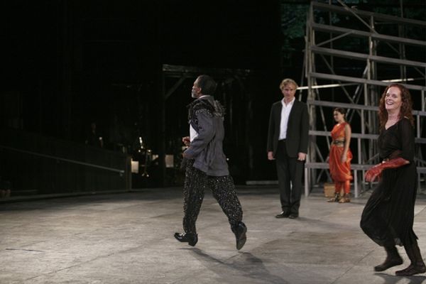 Andre De Shields, Joan MacIntosh and Rocco Sisto Photo
