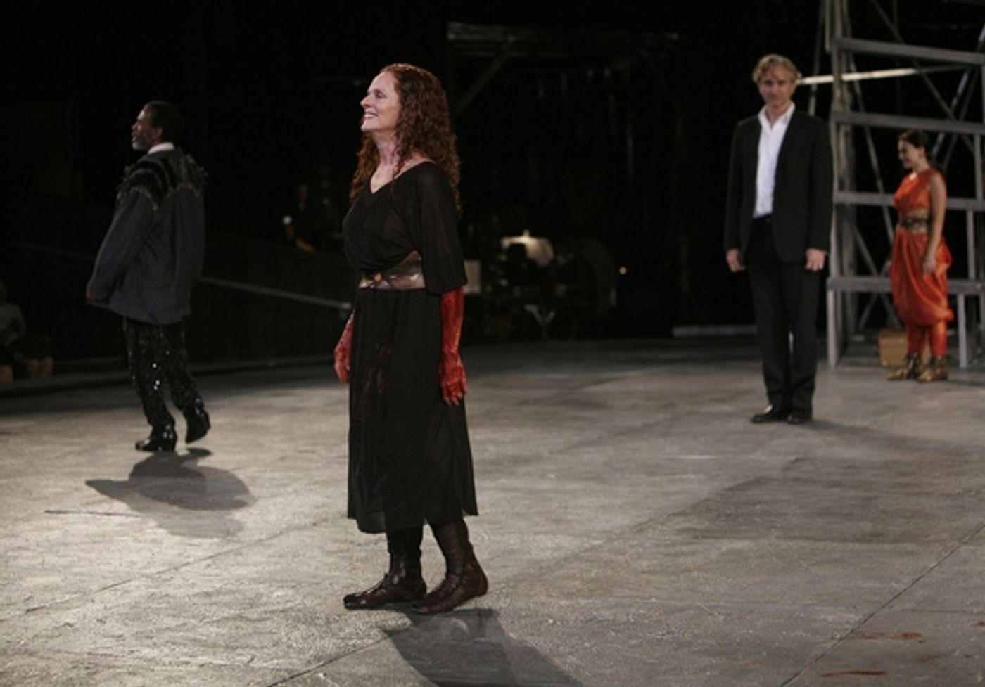 Photo Coverage: The Public Theater's Shakespeare in the Park Production Of THE BACCHAE - Curtain Call Photo Coverage: The Public Theater's Shakespeare in the Park Production Of THE BACCHAE - Curtain Call Image