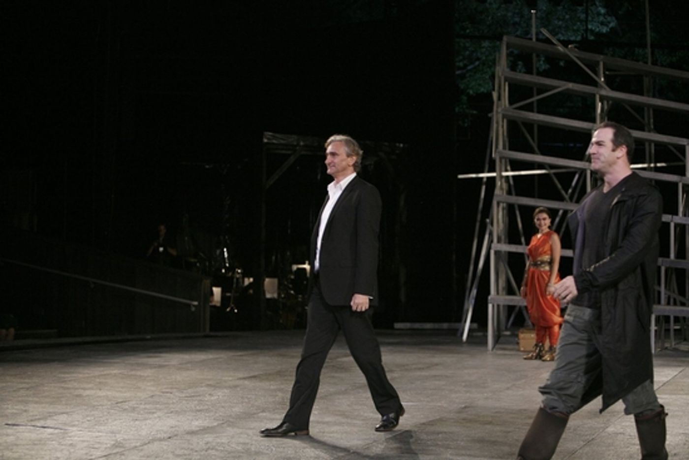Photo Coverage: The Public Theater's Shakespeare in the Park Production Of THE BACCHAE - Curtain Call Photo Coverage: The Public Theater's Shakespeare in the Park Production Of THE BACCHAE - Curtain Call Image