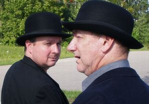 Steve Elliott and Larry Rusinsky @ BroadwayWorld Steve Elliott and Larry Rusinsky Photo