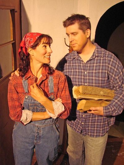 Alexis Armstrong and Aaron G. Stash Photo
