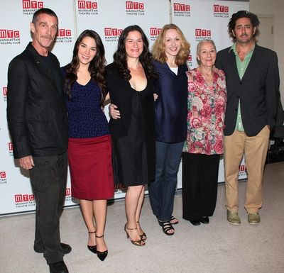  John Glover, Kelli Barrett, Ana Gasteyer, Jan Maxwell, RoseMary Harris and Reg Roger Photo