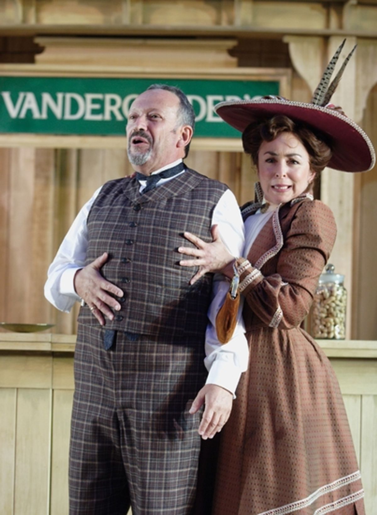 Allan Corduner and Samantha Spiro at 