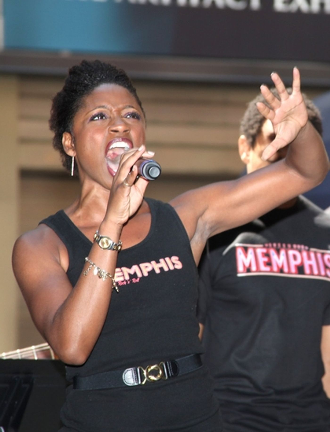 Photo Coverage: Bryan, DiPietro And The MEMPHIS Cast Celebrate Shubert Theatre Box Office Opening  Image