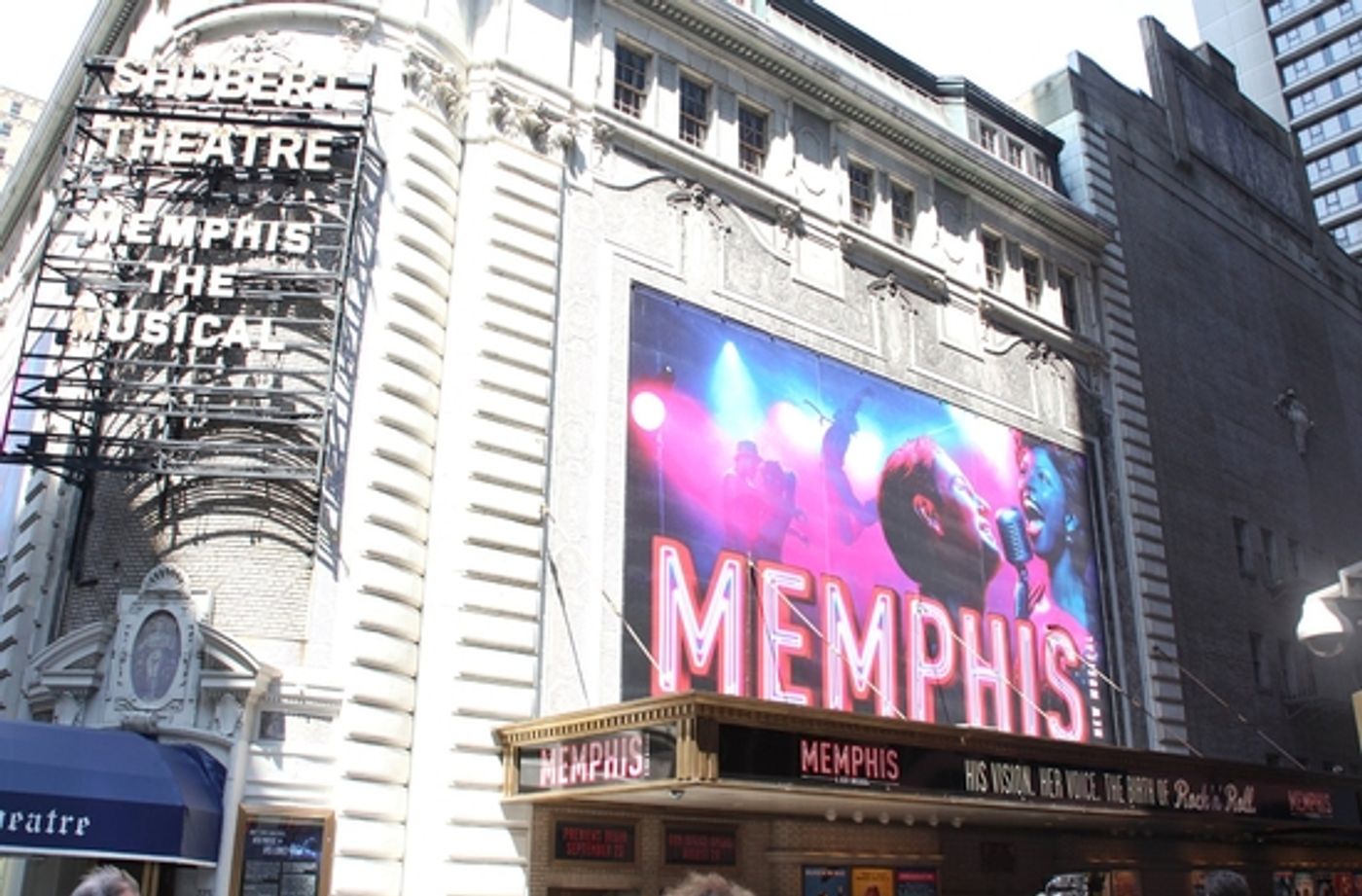 Photo Coverage: Bryan, DiPietro And The MEMPHIS Cast Celebrate Shubert Theatre Box Office Opening  Image