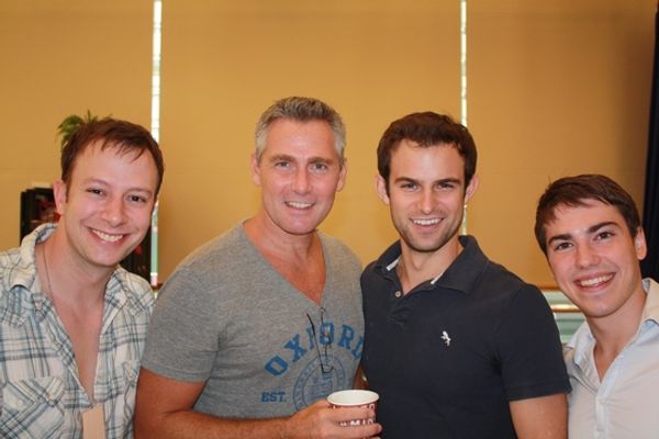 Tally Sessions, Christopher Carl, Nicholas Galbraith and Jon Pinto Jr. Photo