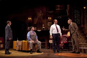 Lou Liberatore, Skipp Sudduth, Robert Clohessy and John Doman @ BroadwayWorld Lou Liberatore, Skipp Sudduth, Robert Clohessy and John Doman Photo