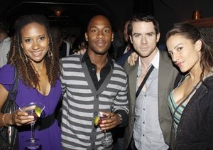 Tracie Thoms, J Lee, Christian Campbell and Friend at Stephen Schwartz: Making Good @ BroadwayWorld Tracie Thoms, J Lee, Christian Campbell and Friend at Stephen Schwartz: Making Good Photo