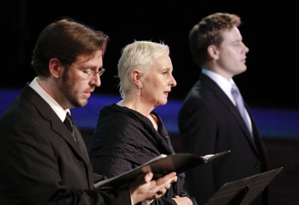 Steve Pence, Lauren Flanigan, Michael Marcotte at Stephen Schwartz: Making Good at 