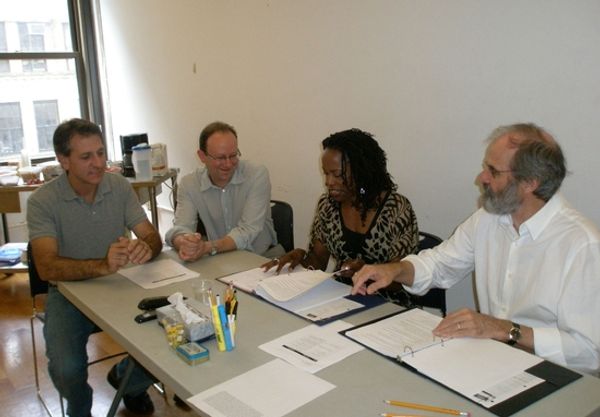 Primary Stages Managing Director, Elliot Fox and Artistic Director, Andrew Leynse, wi Photo