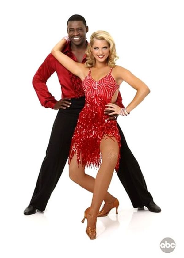 Anna Demidova and Michael Irvin Photo