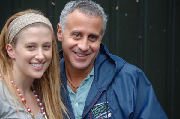 Caissie Levy and Dennis Stone Photo