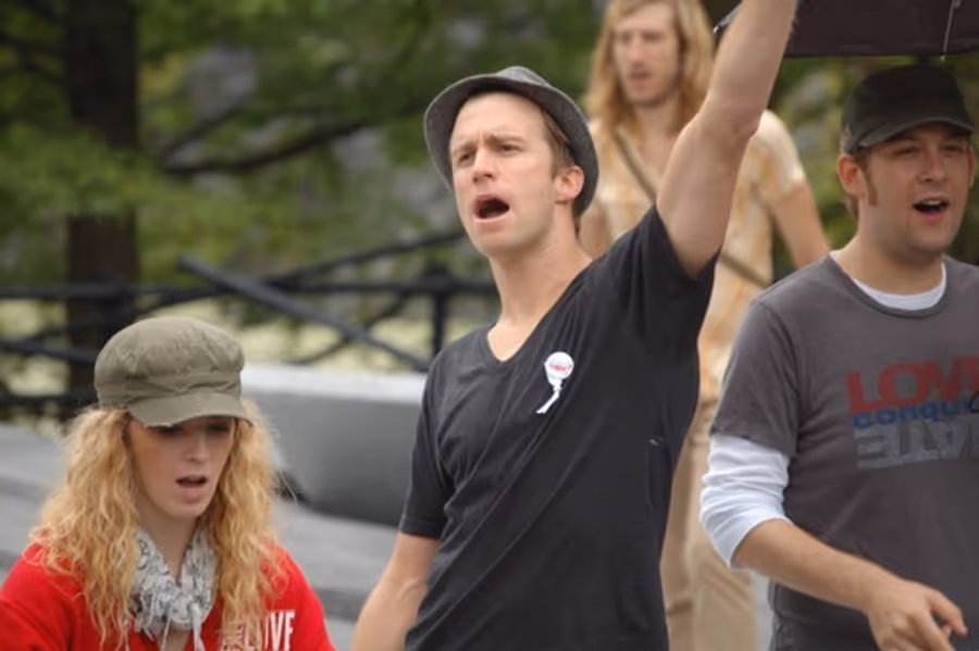 Photo Coverage: The New York Theater Community's Mobilization Rally for Equality In Central Park Image