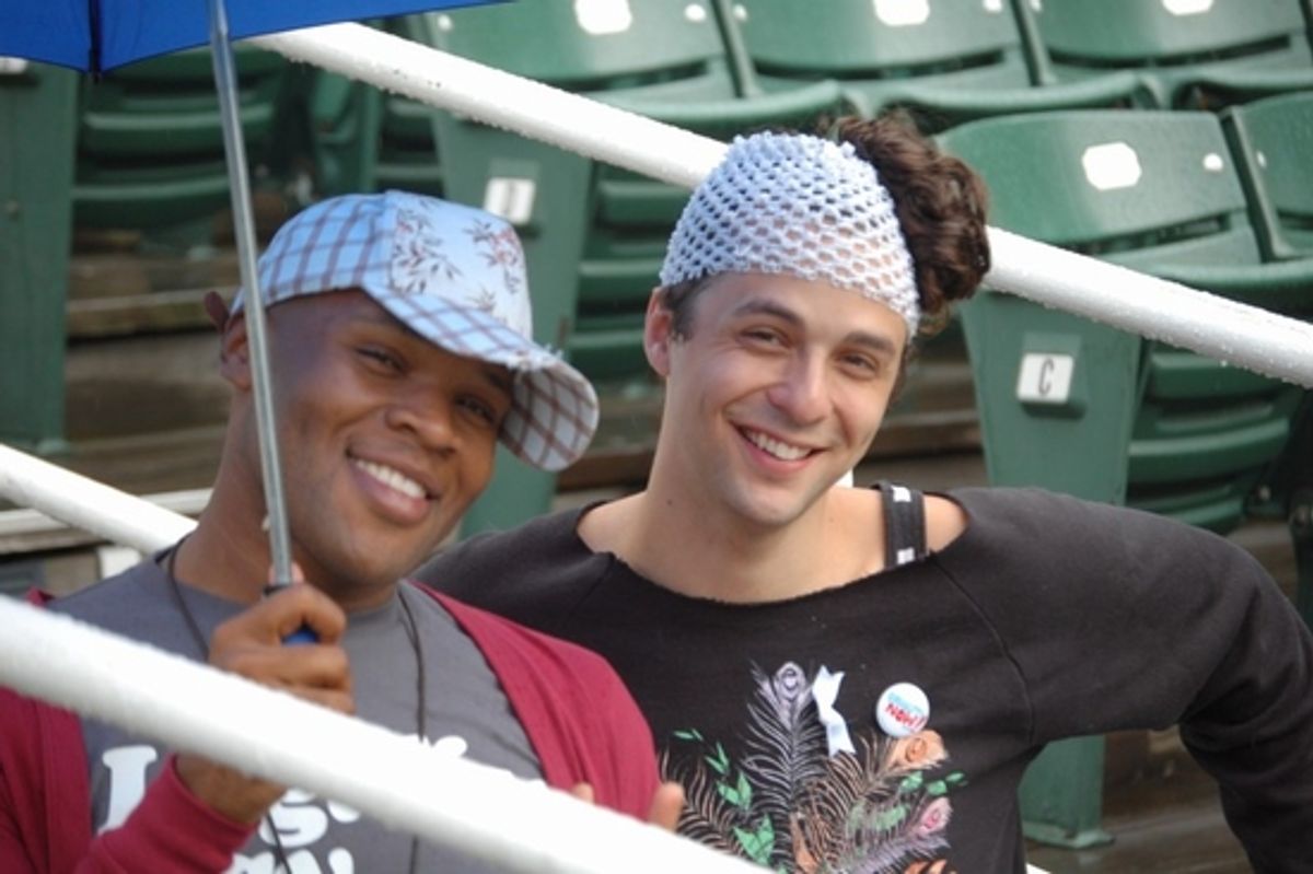 Michael James Scott and Anthony Hollock at 