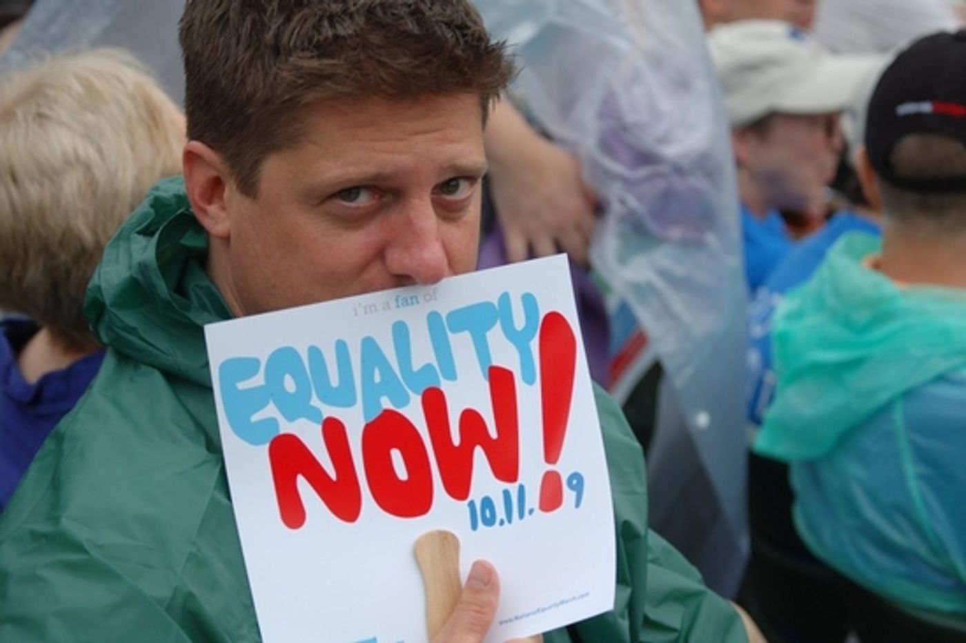 Photo Coverage: The New York Theater Community's Mobilization Rally for Equality In Central Park  Image