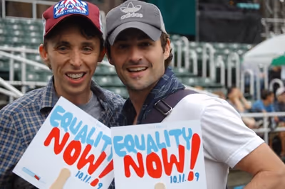 Kevin Cahoon and Max von Essen Photo