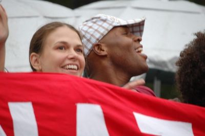 Sutton Foster and Michael James Scott Photo