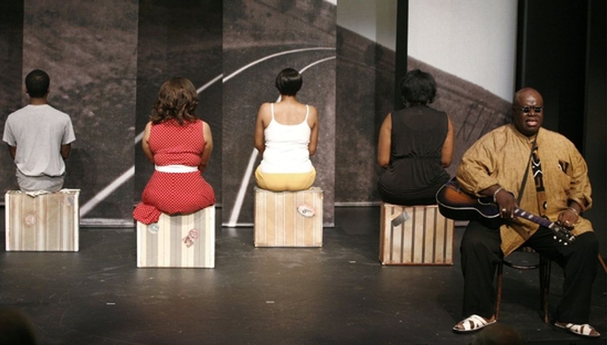 Timothy Parham, Carmen Ruby Floyd, Alisa Peoples Yarbrough, Inga Ballard and Akin Babatunde at 