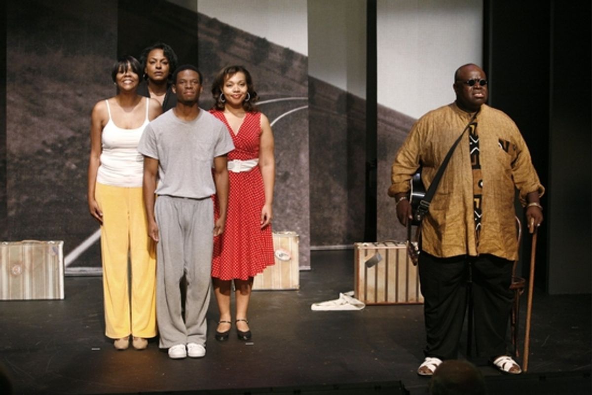 Cavin Yarbrough, Alisa Peoples Yarbrough, Inga Ballard, Timothy Parham, Carmen Ruby Floyd and Akin Barbatunde at 