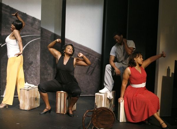 Alisa Peoples Yarbrough, Timothy Parham, Inga Ballard and Carmen Ruby Floyd Photo
