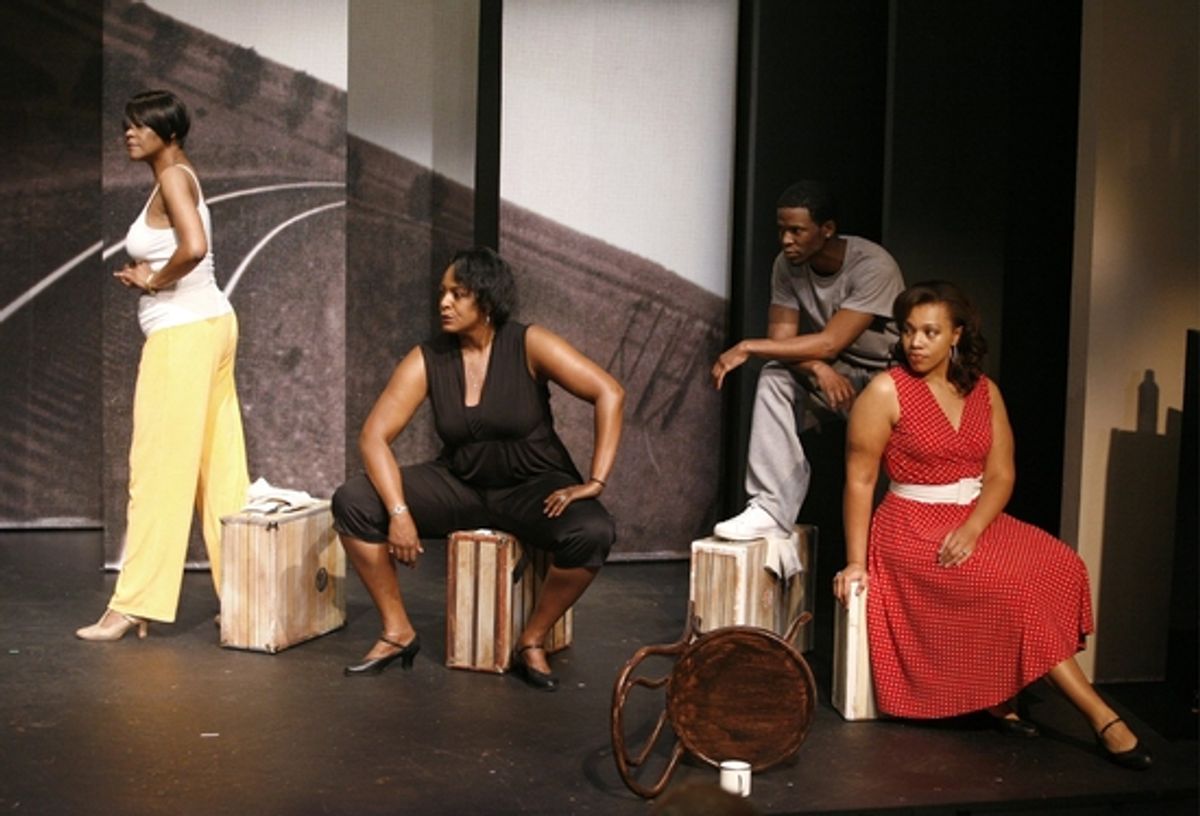 Alisa Peoples Yarbrough, Timothy Parham, Inga Ballard and Carmen Ruby Floyd at 