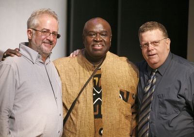 Alan Govenar, Akin Babatunde and James Morgan Photo