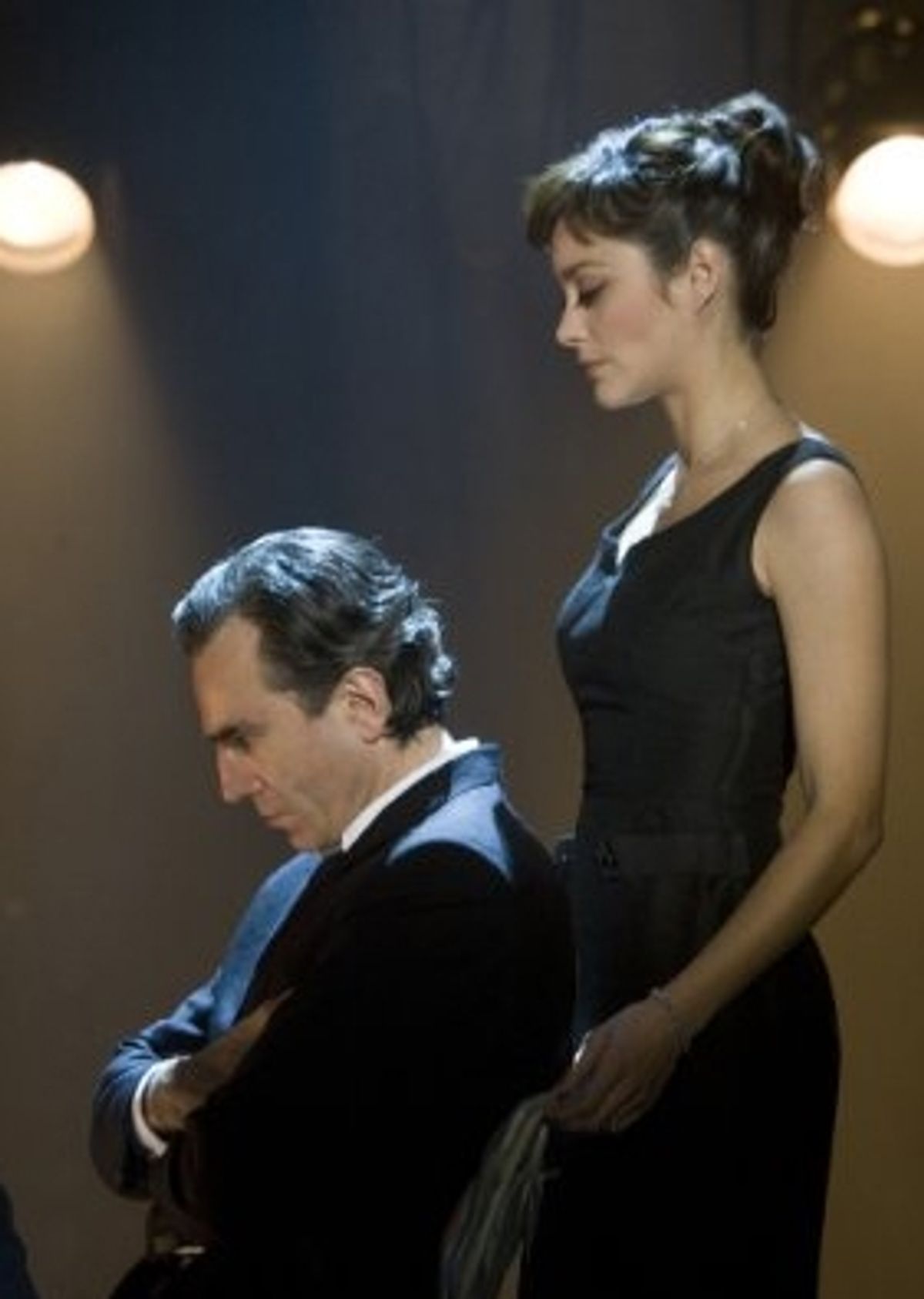 Daniel Day-Lewis and Marion Cotillard at 