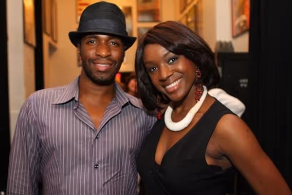 Charles Browning and Secon Sengbloh Photo