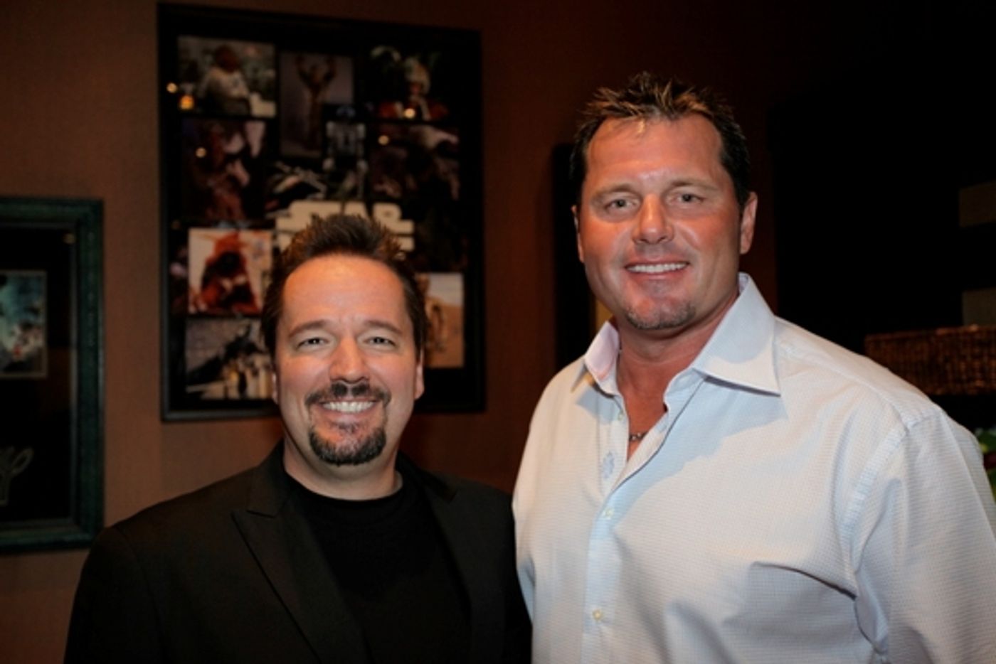 Photo Flash: Baseball Great Roger Clemens Visits Terry Fator At The Mirage  Image