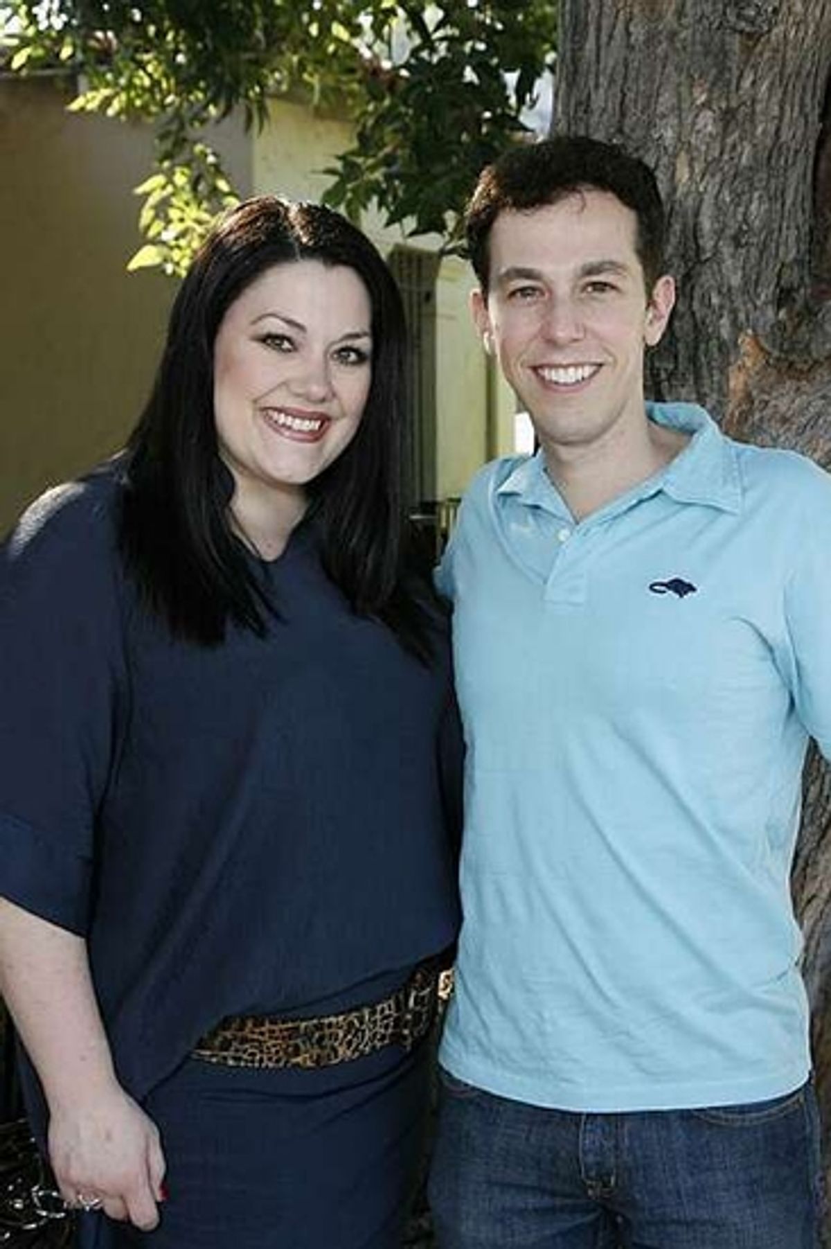 Brooke Elliott and Josh Berman at 