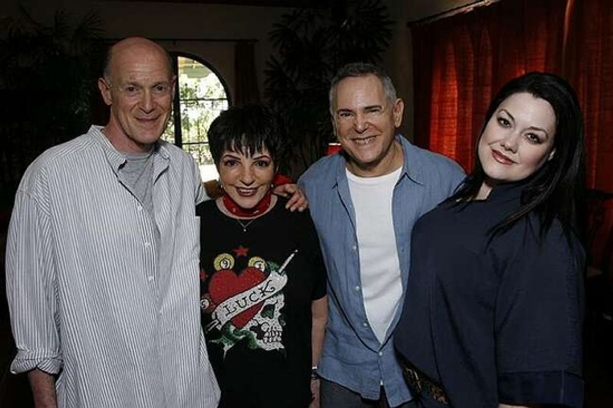 Neil Meron, Liza Minnelli, Craig Zadan and Brooke Elliott at 