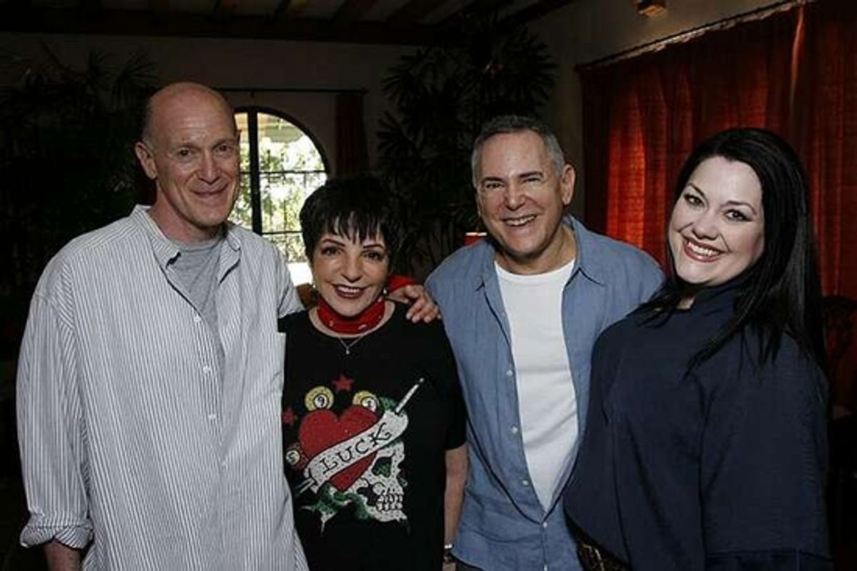 Neil Meron, Liza Minnelli, Craig Zadan and Brooke Elliott at 