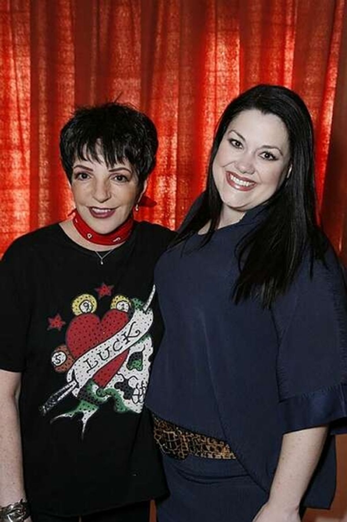 Liza Minnelli and Brooke Elliott at 
